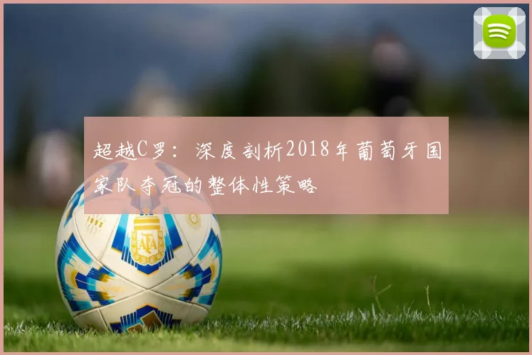 超越C罗：深度剖析2018年葡萄牙国家队夺冠的整体性策略